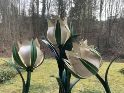 Outlet Pamono Vintage Floral Floor Lamp by Hans Kögl, 1960s