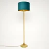 New Pamono Vintage French Brass Rope Twist Floor Lamp, 1960s