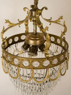Best Pamono Vintage French Empire Chandelier, 1920s
