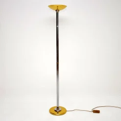 New Pamono Vintage French Floor Lamp attributed to Le Dauphin, 1970s