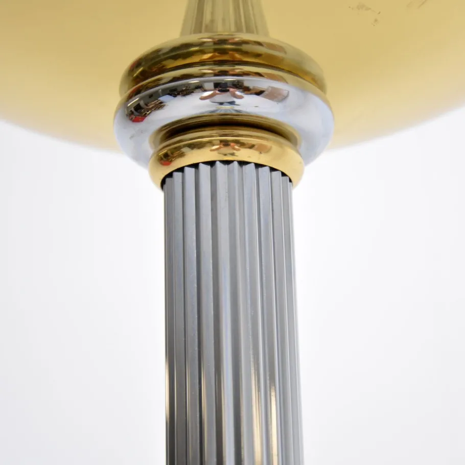 New Pamono Vintage French Floor Lamp attributed to Le Dauphin, 1970s