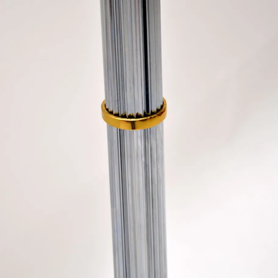 New Pamono Vintage French Floor Lamp attributed to Le Dauphin, 1970s