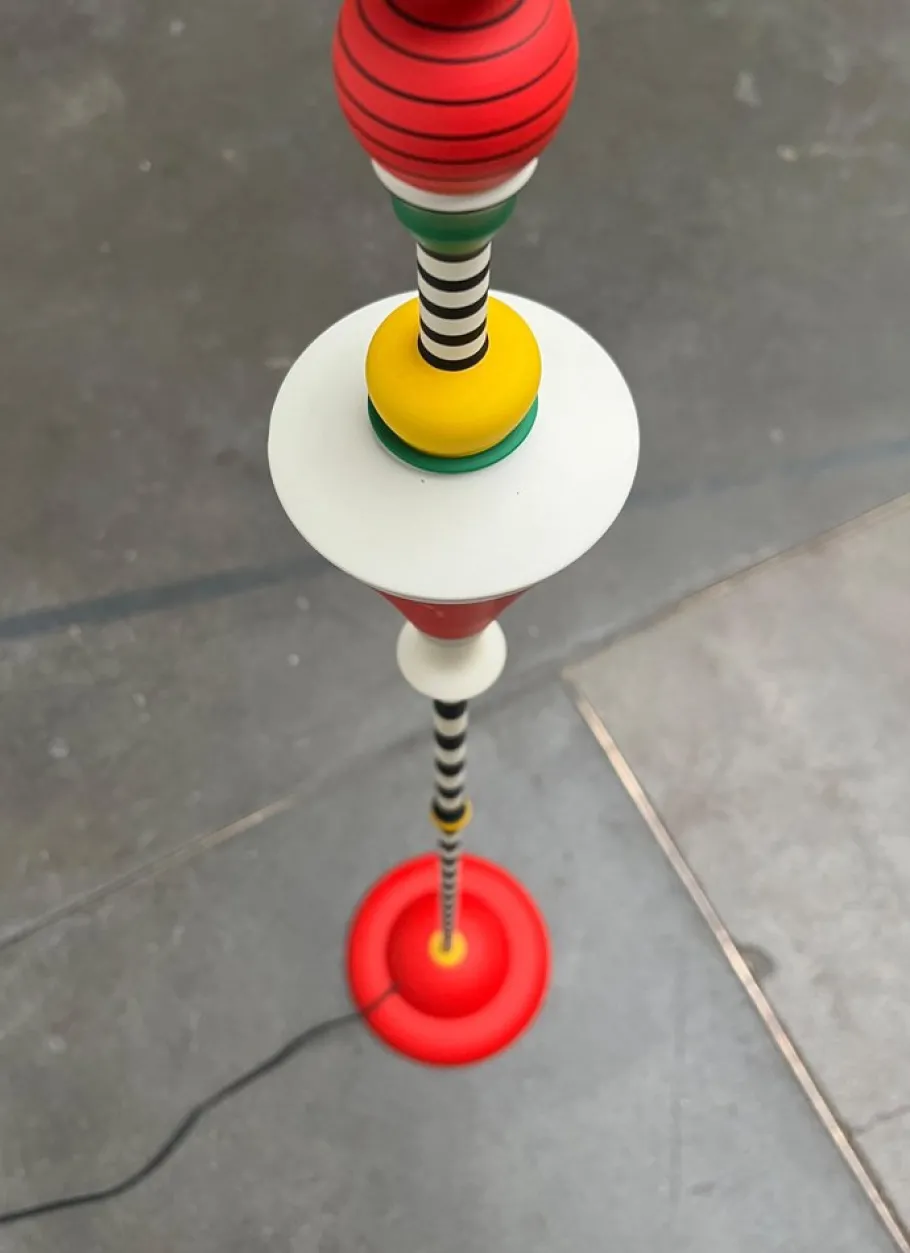 Clearance Pamono Vintage French Floor Lamp from Olivier Villatte, 1980s