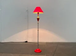 Clearance Pamono Vintage French Floor Lamp from Olivier Villatte, 1980s