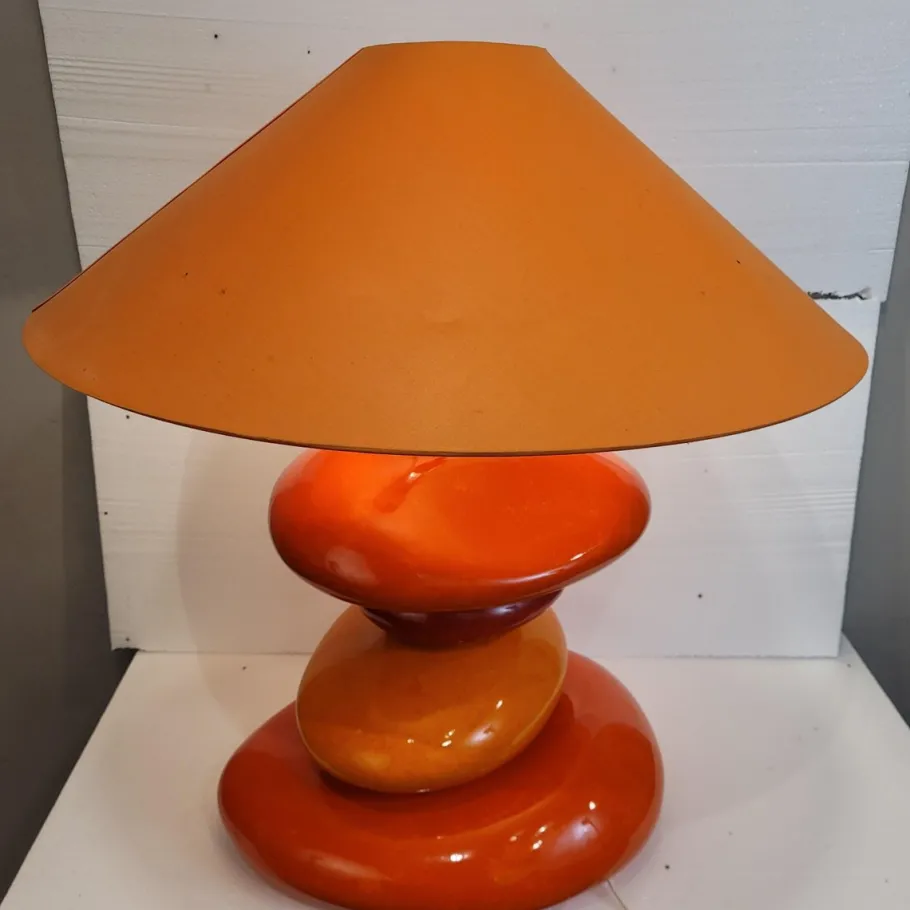 Sale Pamono Vintage French Table Lamp in Glazed Ceramic, 1980s