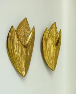 Sale Pamono Vintage French Wall Lights from Maison Charles, 1970s, Set of 2