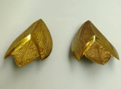 Sale Pamono Vintage French Wall Lights from Maison Charles, 1970s, Set of 2