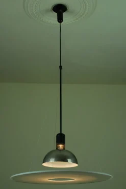 Sale Pamono Vintage Frisbi 850 Pendant Lamp by Achille Castiglioni for Flos, 1980s