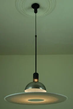 Sale Pamono Vintage Frisbi 850 Pendant Lamp by Achille Castiglioni for Flos, 1980s