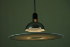 Sale Pamono Vintage Frisbi 850 Pendant Lamp by Achille Castiglioni for Flos, 1980s
