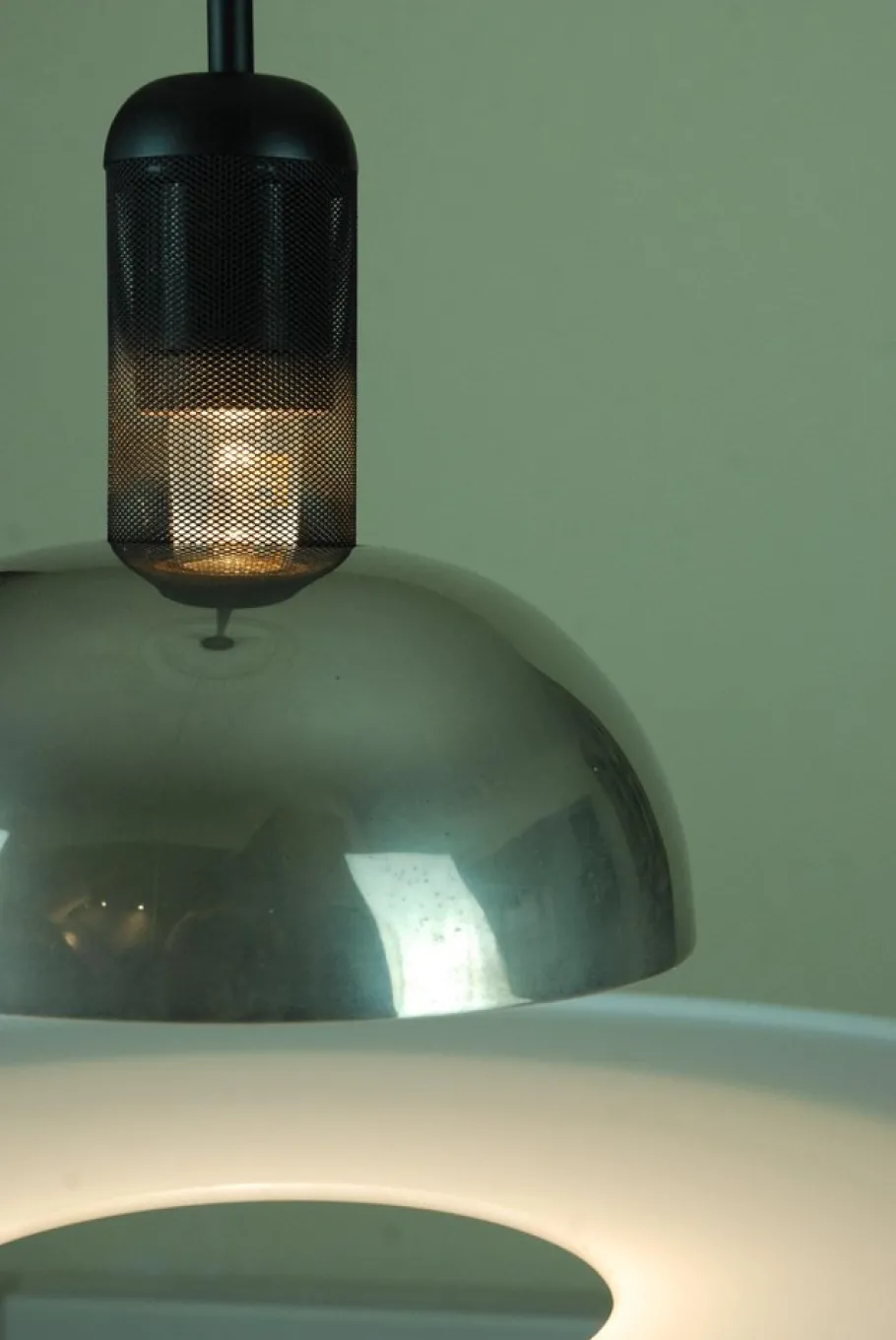 Sale Pamono Vintage Frisbi 850 Pendant Lamp by Achille Castiglioni for Flos, 1980s