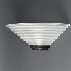 Sale Pamono Vintage Frosted Glass Wall Lamp from Lumess, 1980s