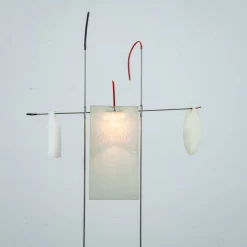 Best Pamono Vintage Fukushu Table Lamp in Metal attributed to Ingo Maurer for Design M, Germany, 1980s