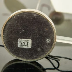 Best Pamono Vintage Fukushu Table Lamp in Metal attributed to Ingo Maurer for Design M, Germany, 1980s