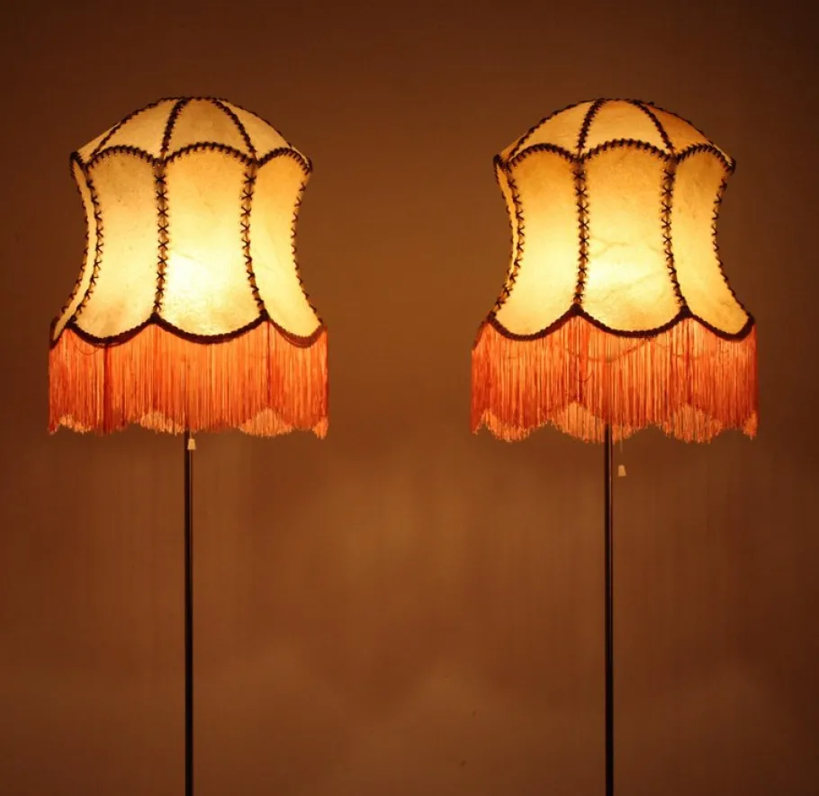 Best Pamono Vintage G-024 Floor Lamps in Brass by Alf Svensson for Bergboms, 1960s, Set of 2