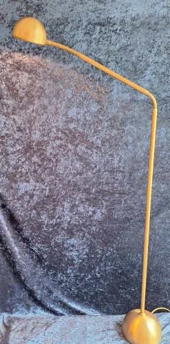 Best Pamono Vintage German Floor Lamp in Brass-Colored Metal from Hustadt-Leuchten, 1980s