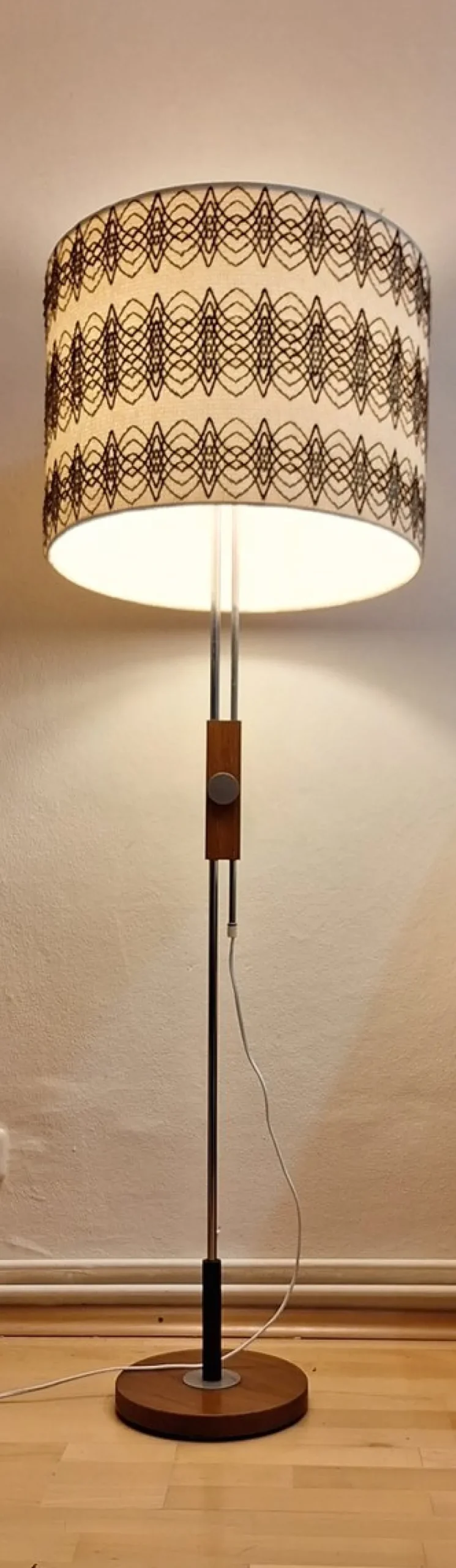 Hot Pamono Vintage German Floor Lamp from Temde, 1970s