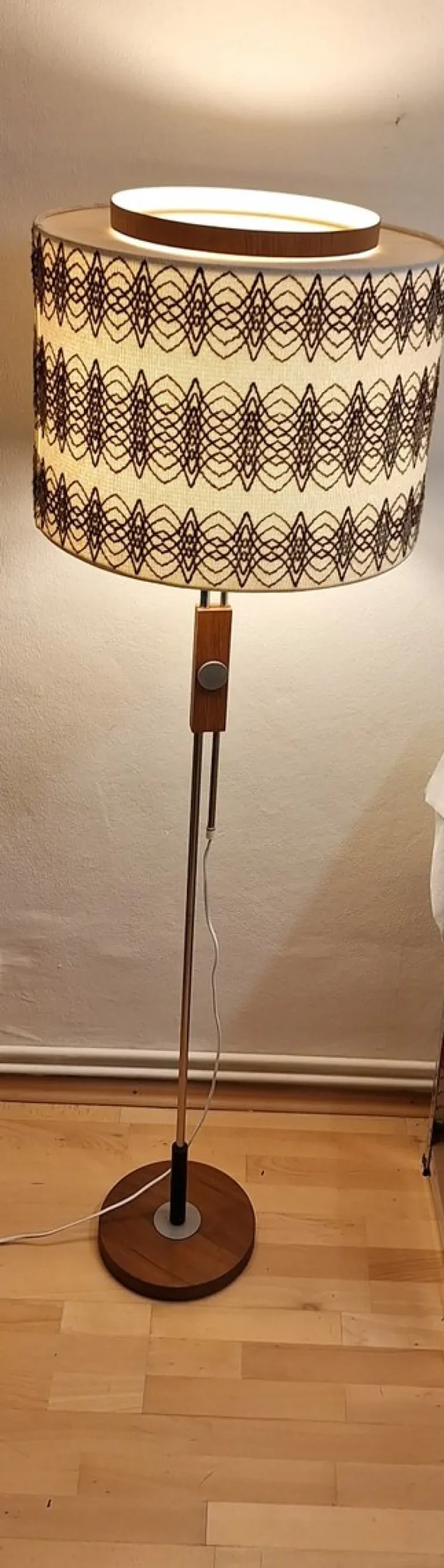 Hot Pamono Vintage German Floor Lamp from Temde, 1970s