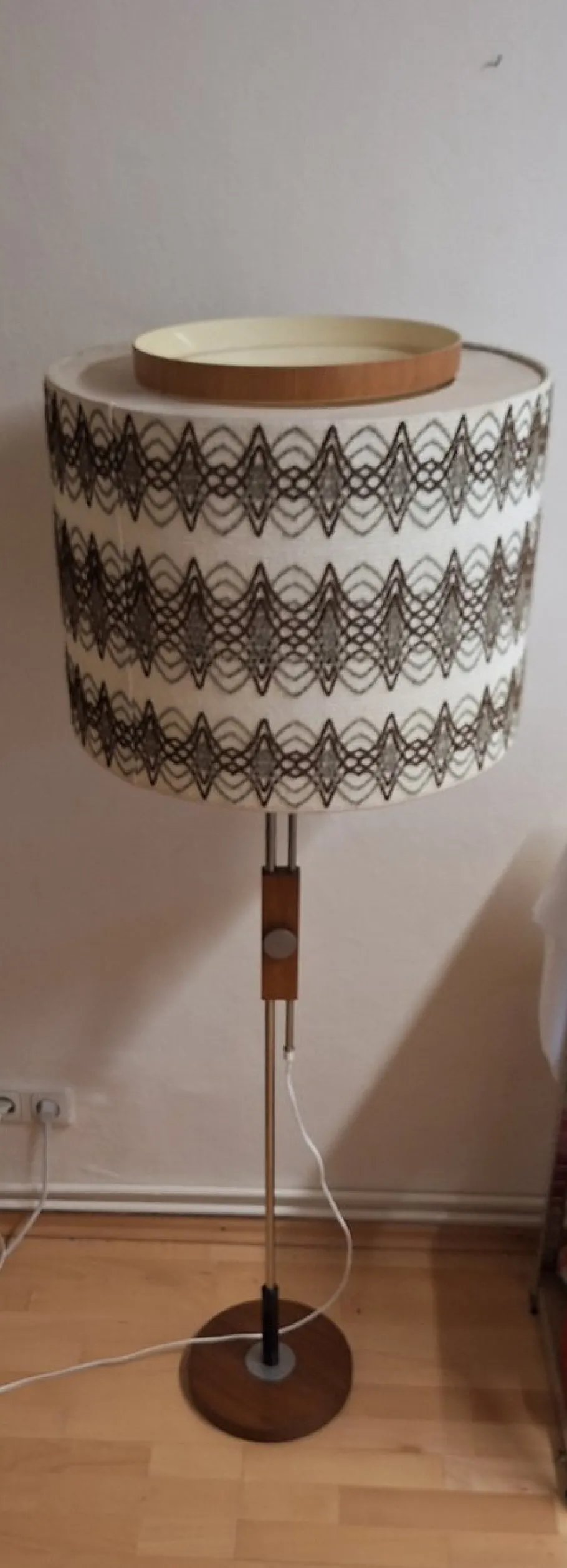 Hot Pamono Vintage German Floor Lamp from Temde, 1970s