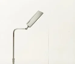 Clearance Pamono Vintage German Hollywood Regency Style Chrome Floor Lamp by Florian Schulz, 1970s