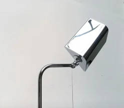 Clearance Pamono Vintage German Hollywood Regency Style Chrome Floor Lamp by Florian Schulz, 1970s