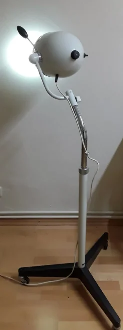 Pamono Vintage German Metal Floor Lamp from Hanaulux