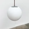 Best Pamono Vintage German Space Age Glass Ball Pendant Lamp from Limburg