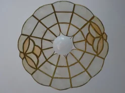Sale Pamono Vintage Glass Pendant Light, 1970s