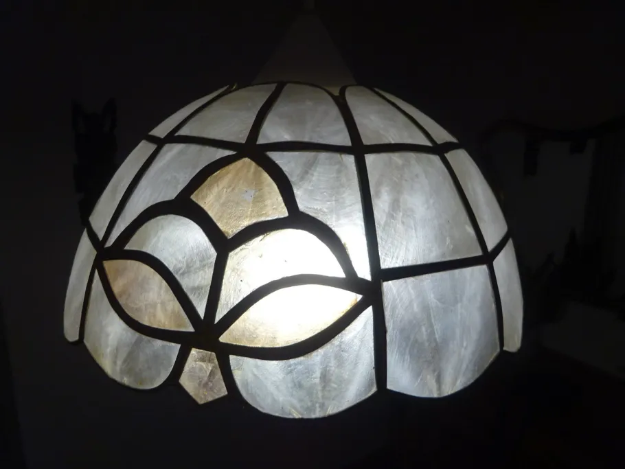 Sale Pamono Vintage Glass Pendant Light, 1970s