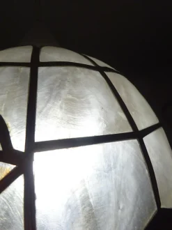 Sale Pamono Vintage Glass Pendant Light, 1970s