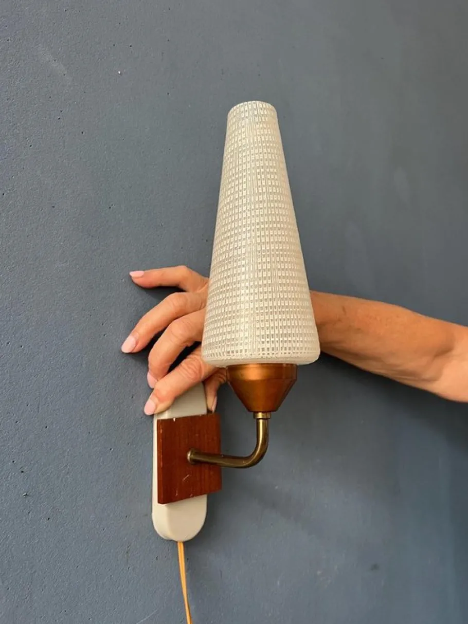 Sale Pamono Vintage Glass Wall Sconce