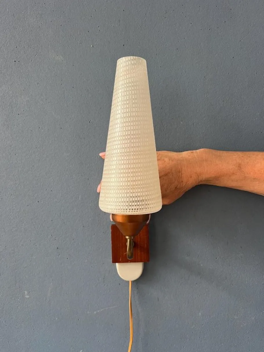 Sale Pamono Vintage Glass Wall Sconce