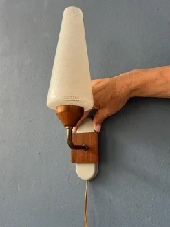 Sale Pamono Vintage Glass Wall Sconce