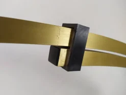 Online Pamono Vintage Golden Arc Marble Floor Lamp, 1970s