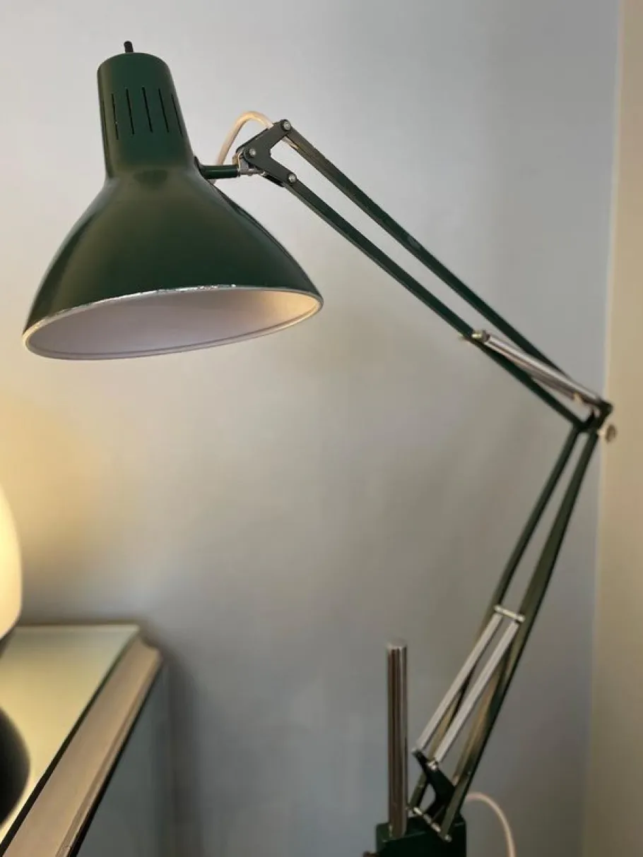 Sale Pamono Vintage Green Naska Lamp, 1970