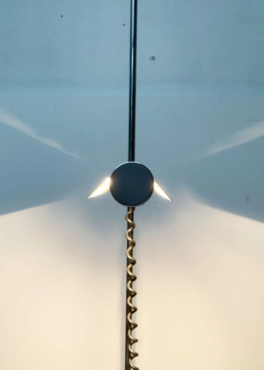 New Pamono Vintage Halo 250 Floor Lamp by Rosemarie & Rico Baltensweiler for Swisslamps International