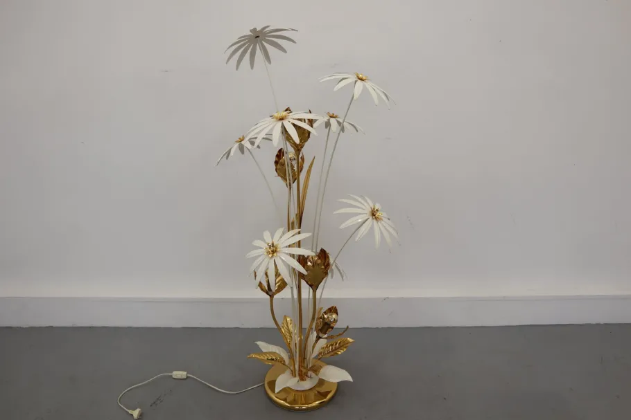 Outlet Pamono Vintage Hollywood Regency Style Floor Lamp by Hans Kögl, 1970s