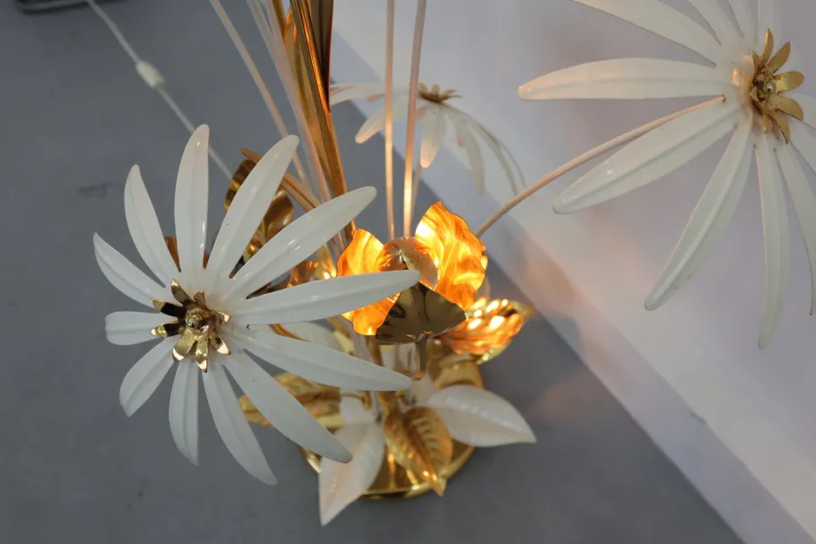 Outlet Pamono Vintage Hollywood Regency Style Floor Lamp by Hans Kögl, 1970s