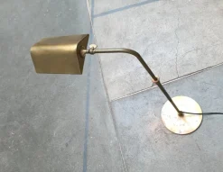 New Pamono Vintage Hollywood Regency German Brass Floor Lamp by Florian Schulz