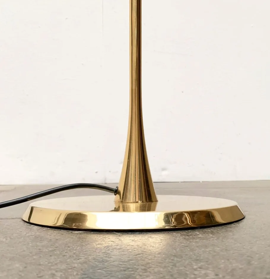 Outlet Pamono Vintage Hollywood Regency Style Model Lonea Floor Lamp in Brass by Florian Schulz