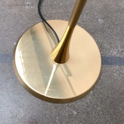 Outlet Pamono Vintage Hollywood Regency Style Model Lonea Floor Lamp in Brass by Florian Schulz