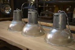 Sale Pamono Vintage Holophane Glass Pendant Lamp, 1950