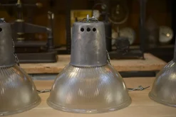 Sale Pamono Vintage Holophane Glass Pendant Lamp, 1950