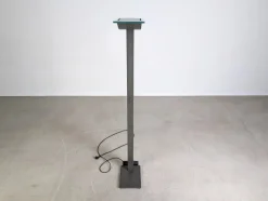 Hot Pamono Vintage ID-S Floor Lamp in Glass by Ettore Sottsass for Staff