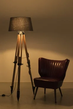 New Pamono Vintage Industrial Floor Lamp