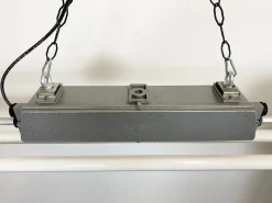 New Pamono Vintage Industrial Fluorescent Light, 1970s