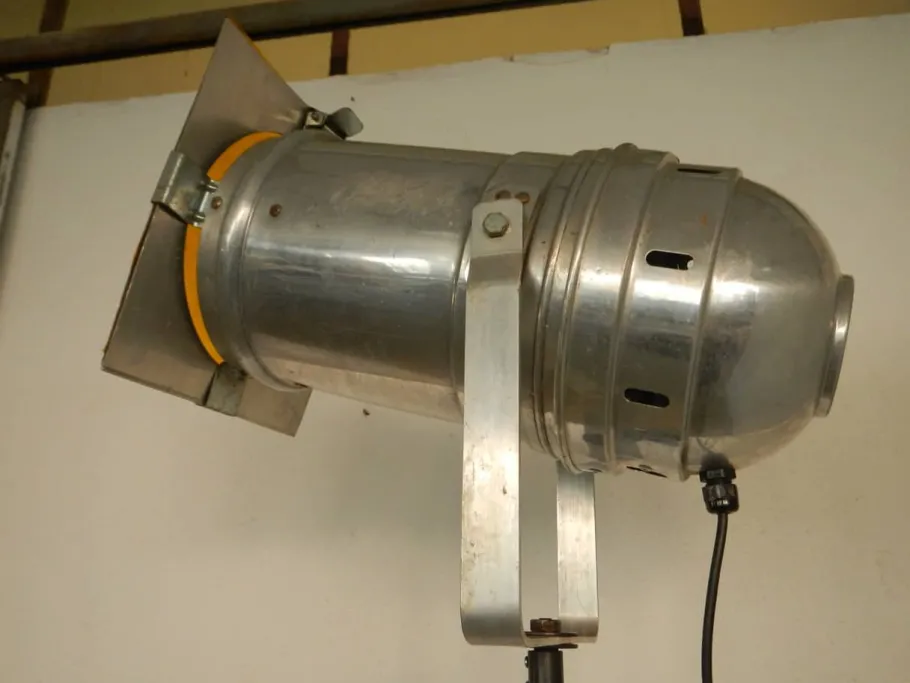 New Pamono Vintage Italian Aluminum Cinema Spot Lamp, 1960s