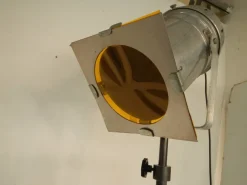 New Pamono Vintage Italian Aluminum Cinema Spot Lamp, 1960s