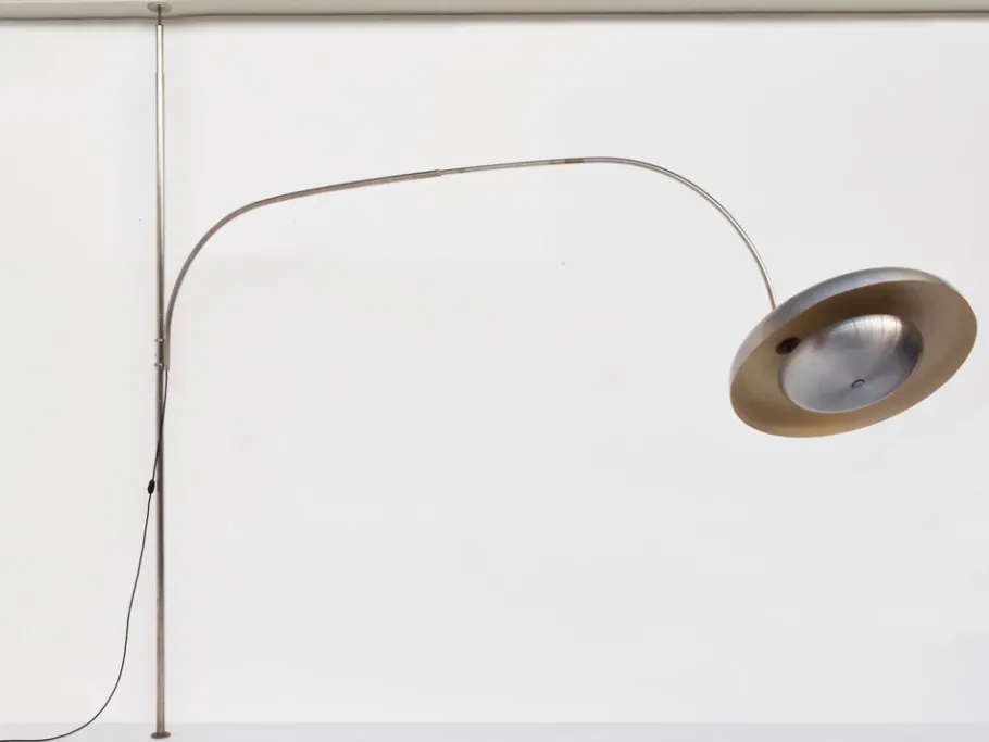 Sale Pamono Vintage Italian Arco Lamp by Pirro Cuniberti for Sirrah, 1970