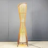 New Pamono Vintage Italian Bamboo Floor Lamp, 1960s